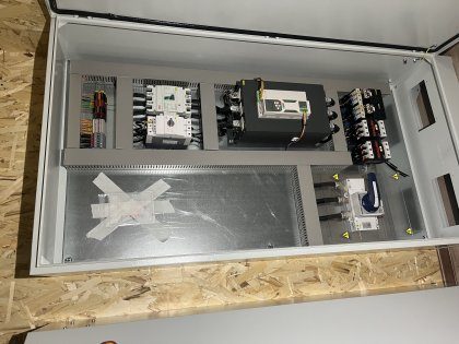Монтаж оборудования на DIN-рейках с организованной разводкой